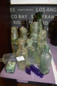 Victorian Beer and Codd Bottles etc.