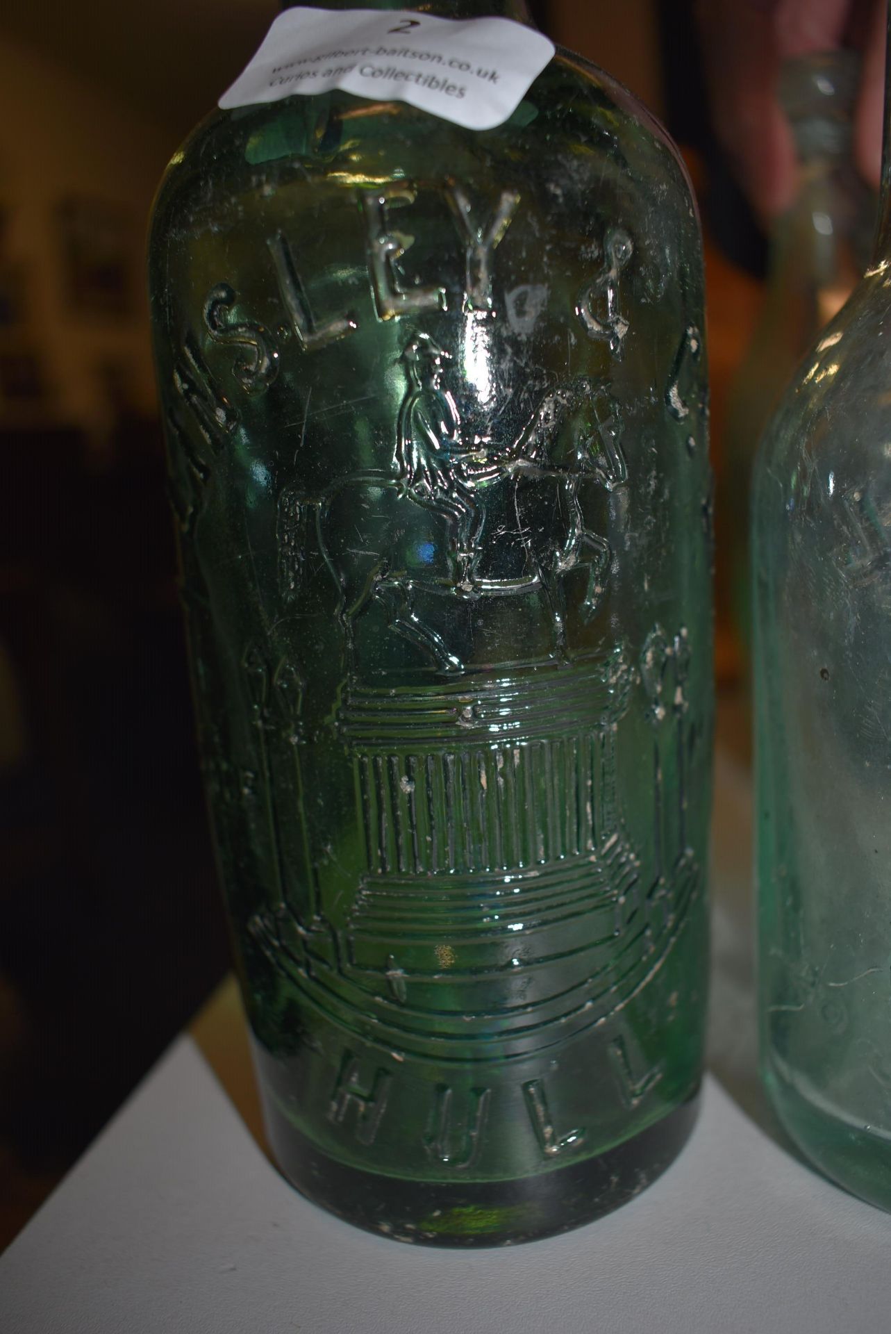 Tinsley & Co. and J. Hindle Glass Bottles - Image 2 of 3