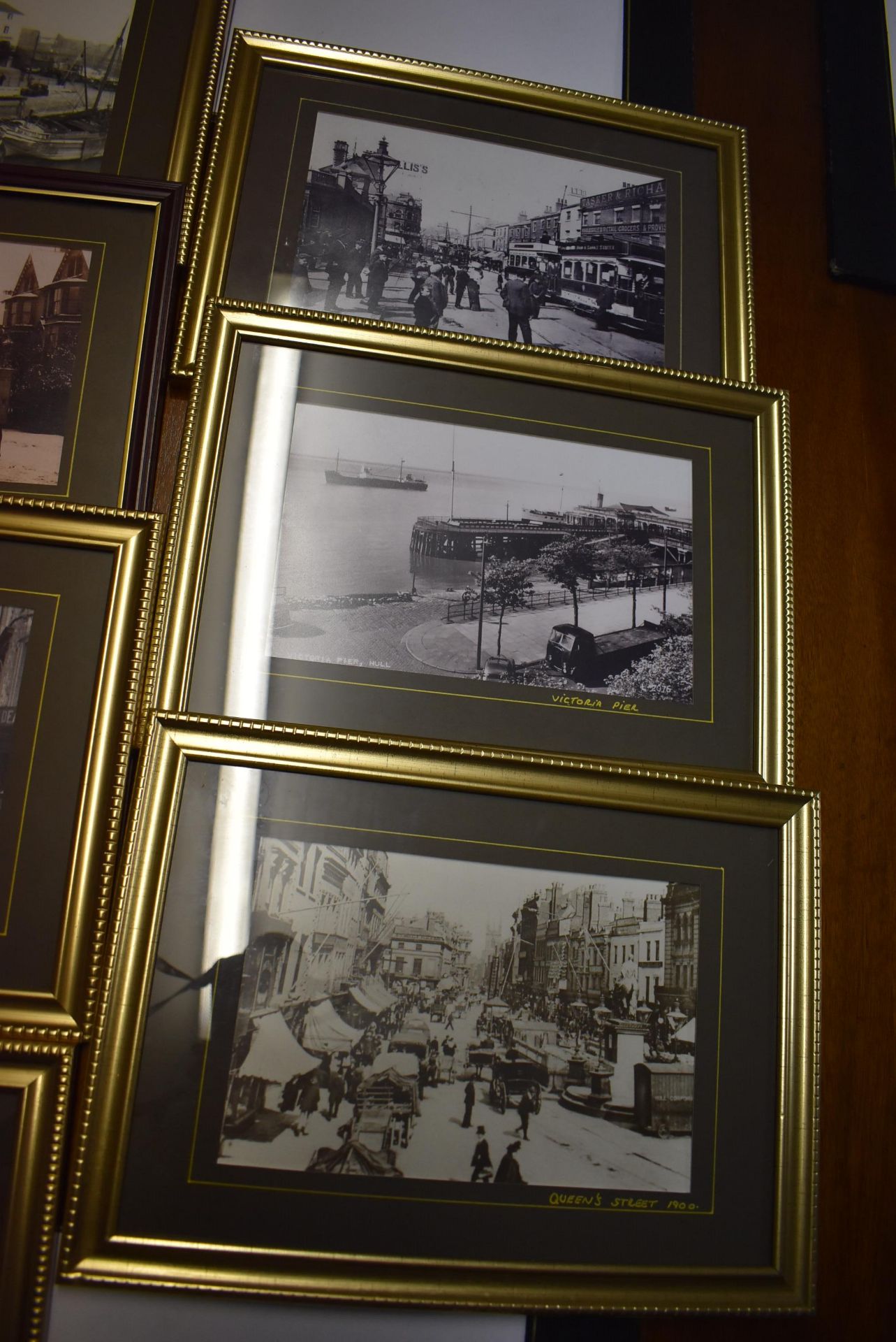 Ten Framed Black & White Pictures of Hull etc. - Image 4 of 4