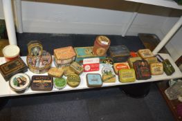 Collection of Vintage Tins