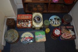 Collection of Vintage Tins (on floor)
