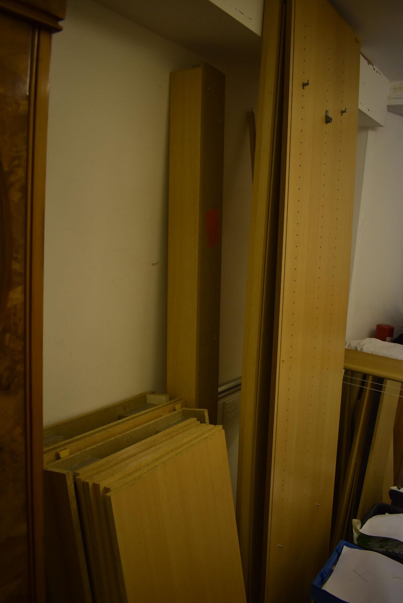 Ikea Shelf Unit with Mirror Panels (disassembled) - Image 2 of 2