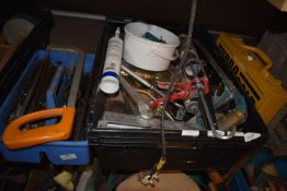 *Contents of Shelf to Include Saws, Screws, Drills, Drill Bits, Chisels, etc.