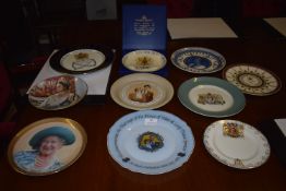 Ten Royalty Commemorative Plates