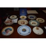 Ten Royalty Commemorative Plates