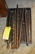Assorted Large Drill Bits