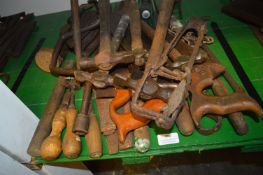 Vintage Tools; Hammers, Saws, etc.