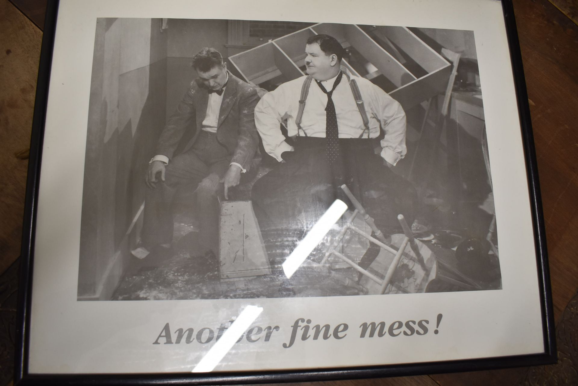 Two Framed Prints of Laurel & Hardy - Image 3 of 3