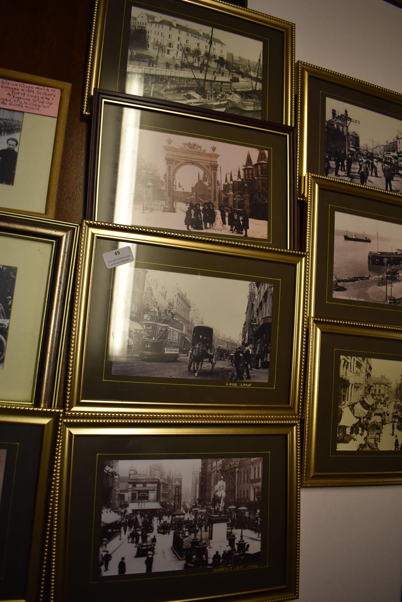 Ten Framed Black & White Pictures of Hull etc. - Image 3 of 4