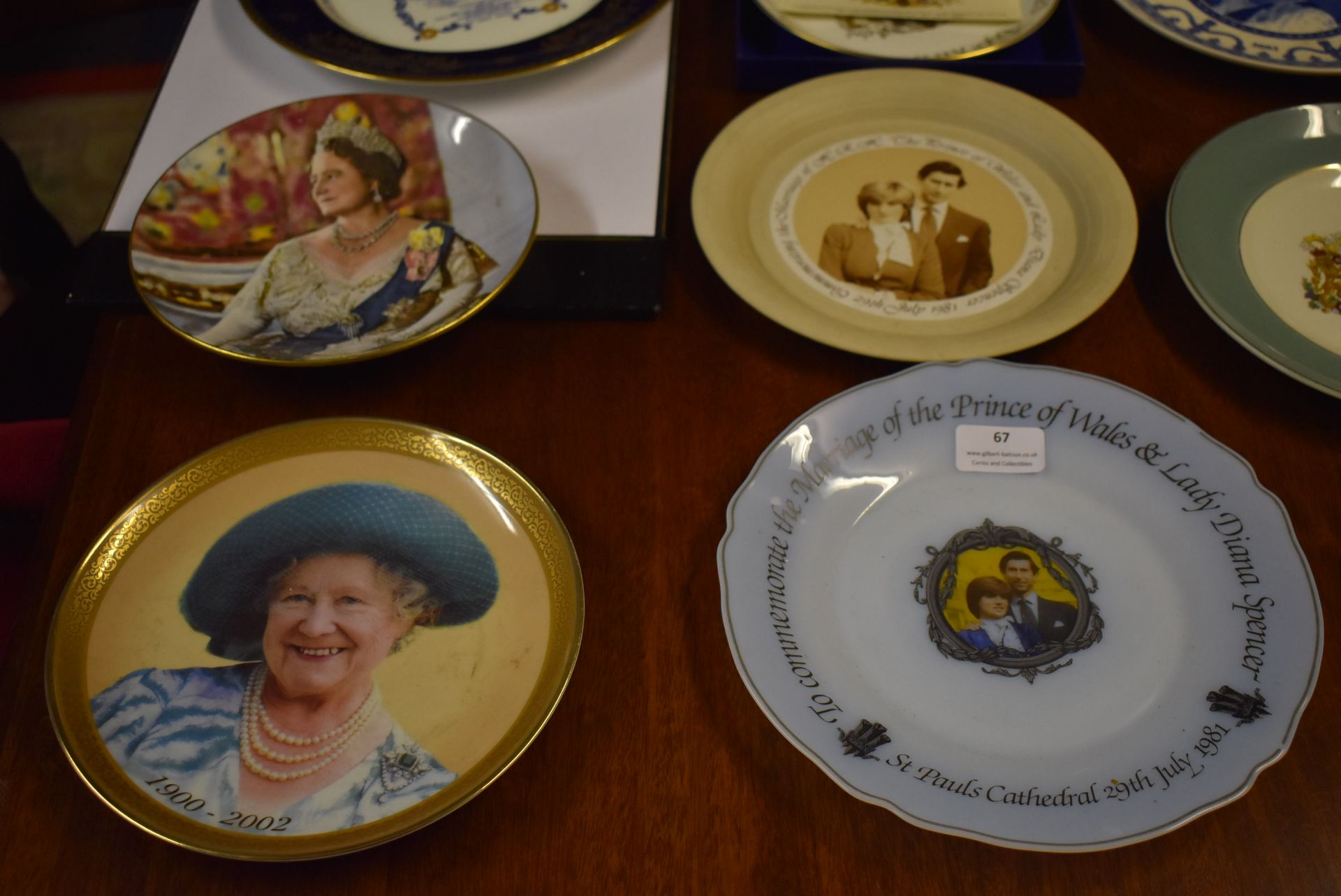 Ten Royalty Commemorative Plates - Image 2 of 4