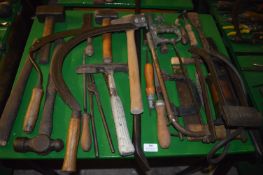 Vintage Tools; Sickles, Hammers, etc.