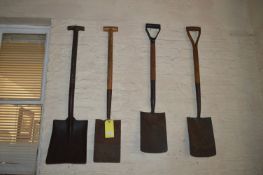 Four Shovels