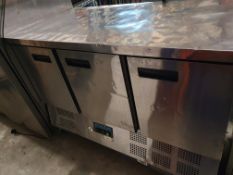 * Polar 3 door preptop fridge