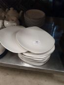 * approx 14 x square side plates
