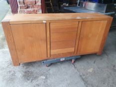 * Solid wooden sideboard. 1800w x 450d x 750h