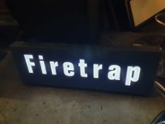 * Firetrap light box