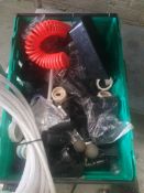 * spare parts; pipes, fixings, etc