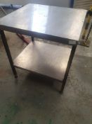 * S/S applience table - 600w x 550d x 670h