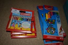 *Three Packs of Maped and Five Packs of Stabilo Colour Pencils