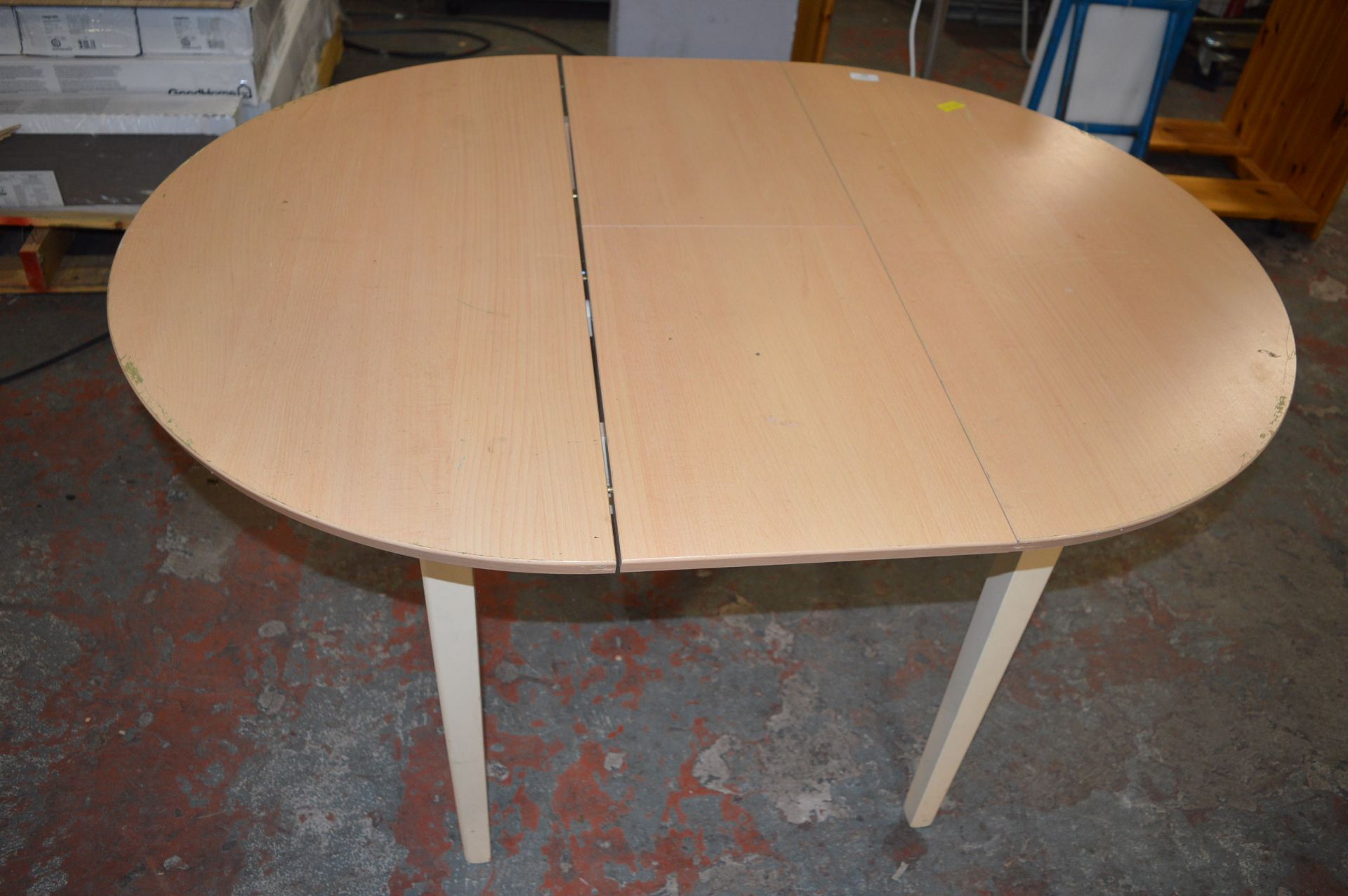 *Circular Table with Four Legs - Image 2 of 3