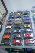 Twenty-Seven Diecast Model Cars