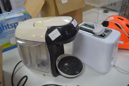 Bosch Coffee Machine, and a Toaster