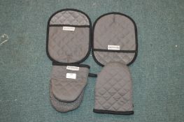 *Kitchenaid 3pc Oven Glove Set (grey)