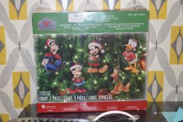 *Disney Traditions Mickey Holiday Ornament Set