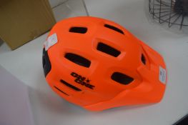 On-One Fluorescent Orange Bicycle Helmet