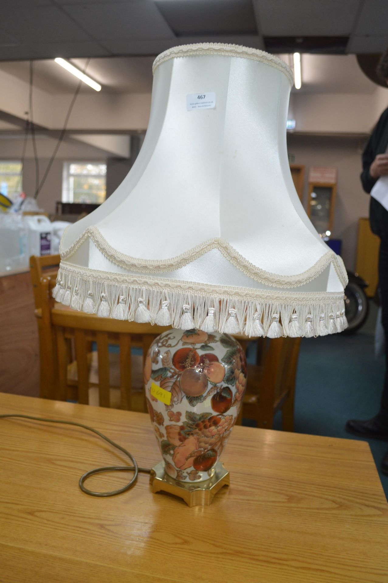 Decorative Pottery Table Lamp