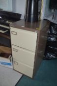Vickers Two Drawer Metal Filing Cabinet