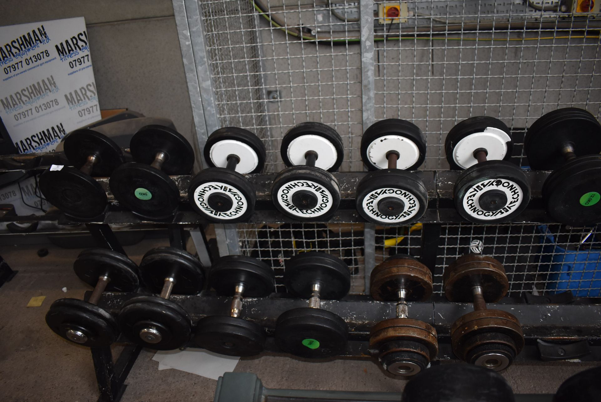 *Eight Pairs of Dumbbells with Rack - Image 3 of 4