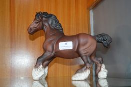 Beswick Figure of a Clydesdale
