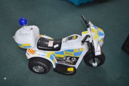 Child's Ride-On Police Motorbike