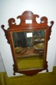 Period Mahogany Framed Mirror