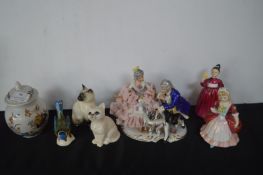 Royal Doulton Small Figurines etc.