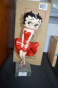 Betty Boop Figurine "Red Dress" with Original Pack