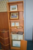 Display Shelves and Framed Picture