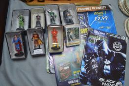 DC Cast Metal Figures and Magazines