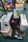 Electrical Items; Mini TV, Phones, Lamps, etc.