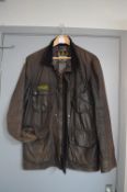 Barbour International Gents Waxed Jacket Size: S