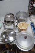Stainless Steel Cookware etc.