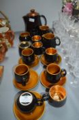 Part Tea Set by Prinknash Abbey