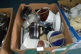 Kitchenware and Pottery Items, etc.