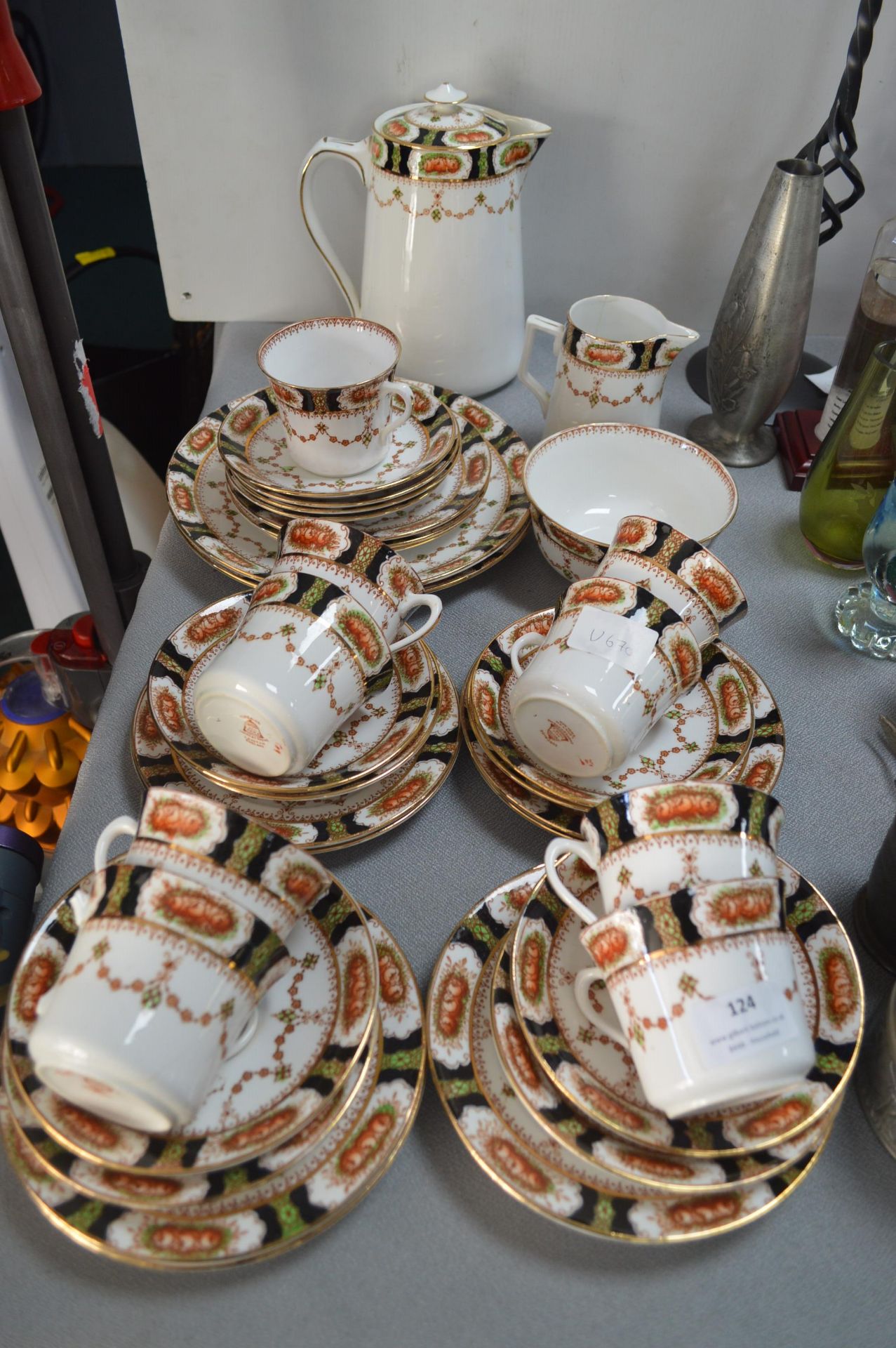 Vintage Bell China Part Tea Set 30+pcs