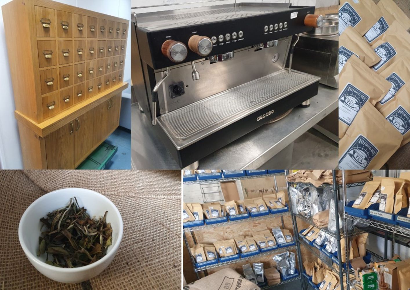 8452 - Entire contents of a specialist tea shop