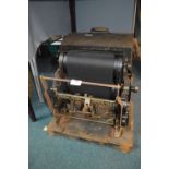 Vintage Gestetner Rotary Printing Press