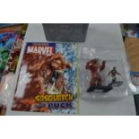 Marvel Figurine and Guide - Sasquatch and Puck