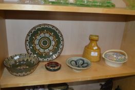 Decorative Pottery Bowls etc.