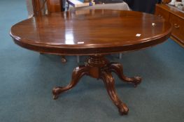 Victorian Mahogany Oval Dining Table